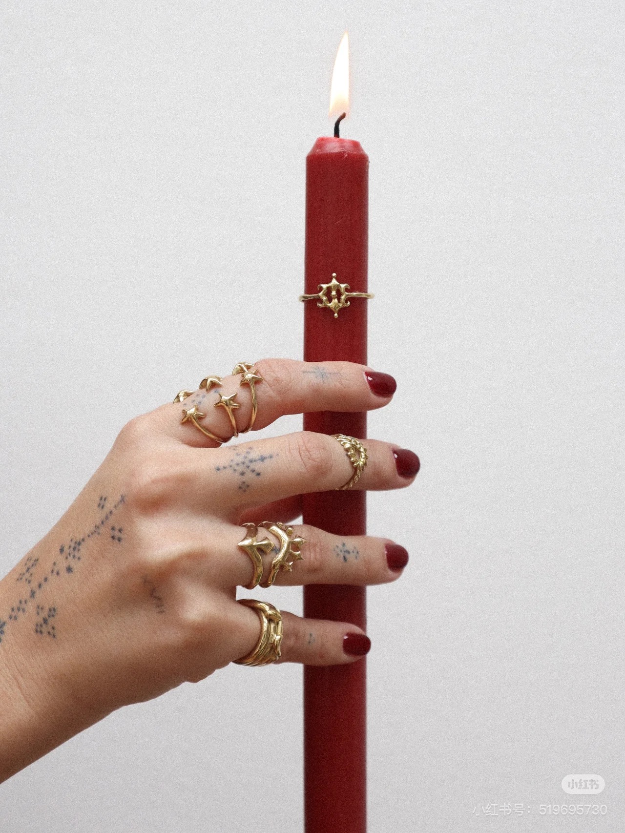 Fairy tales,celestial light,and ancient lore - made to adorn the hands of a mystical scholar.