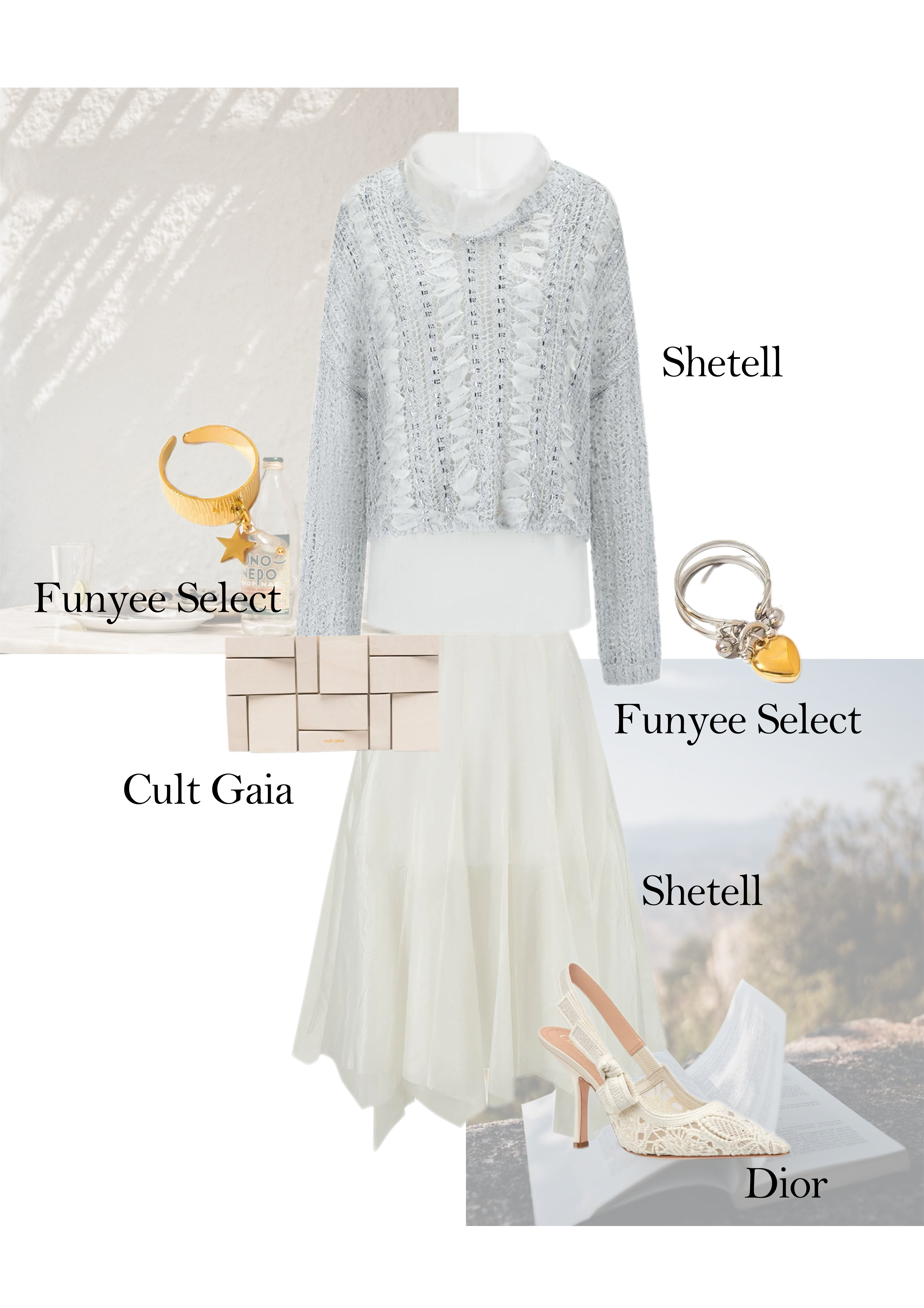 Dior x Shetell x Cult Gaia 