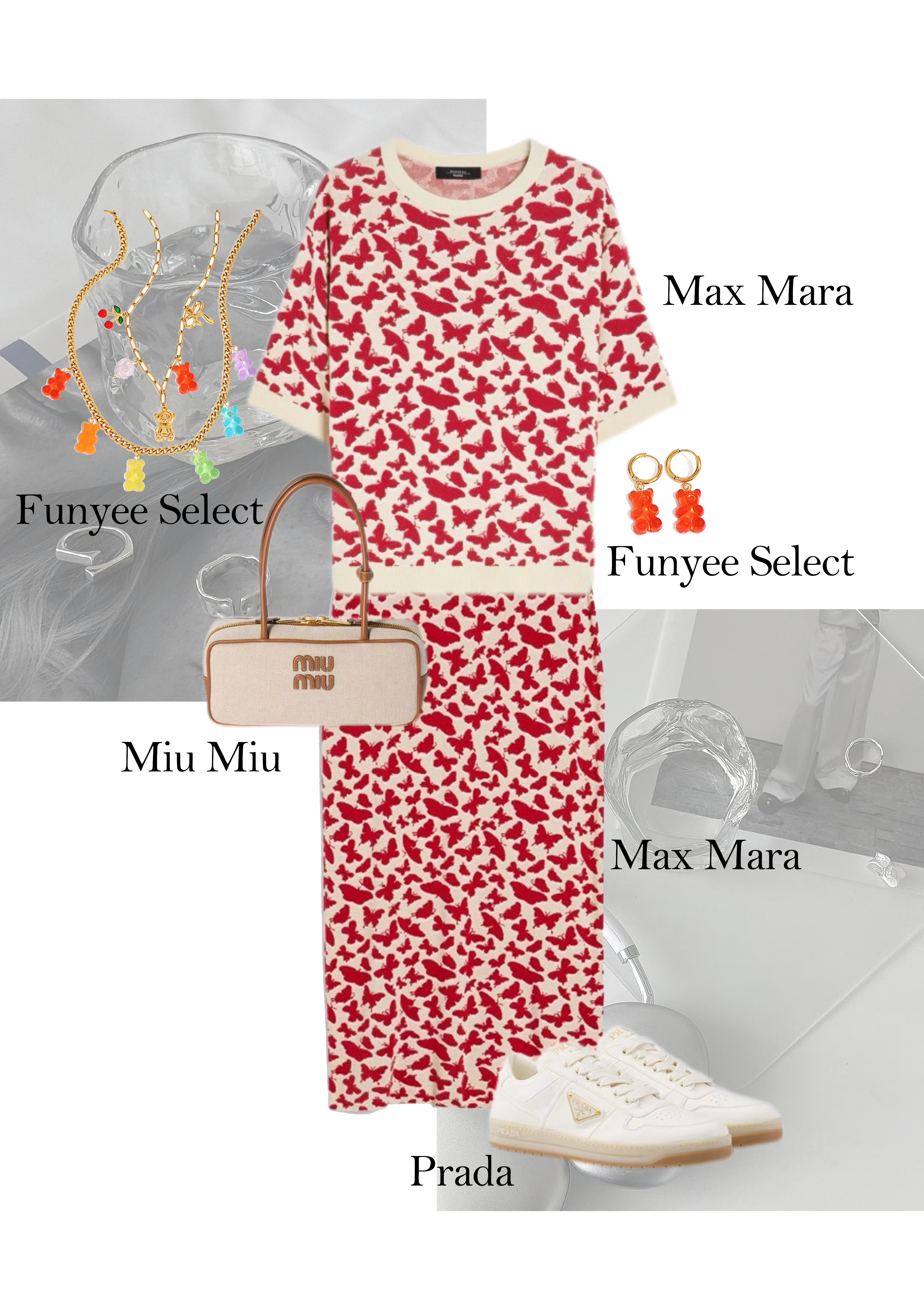 Miu Miu x Prada x Max Mara