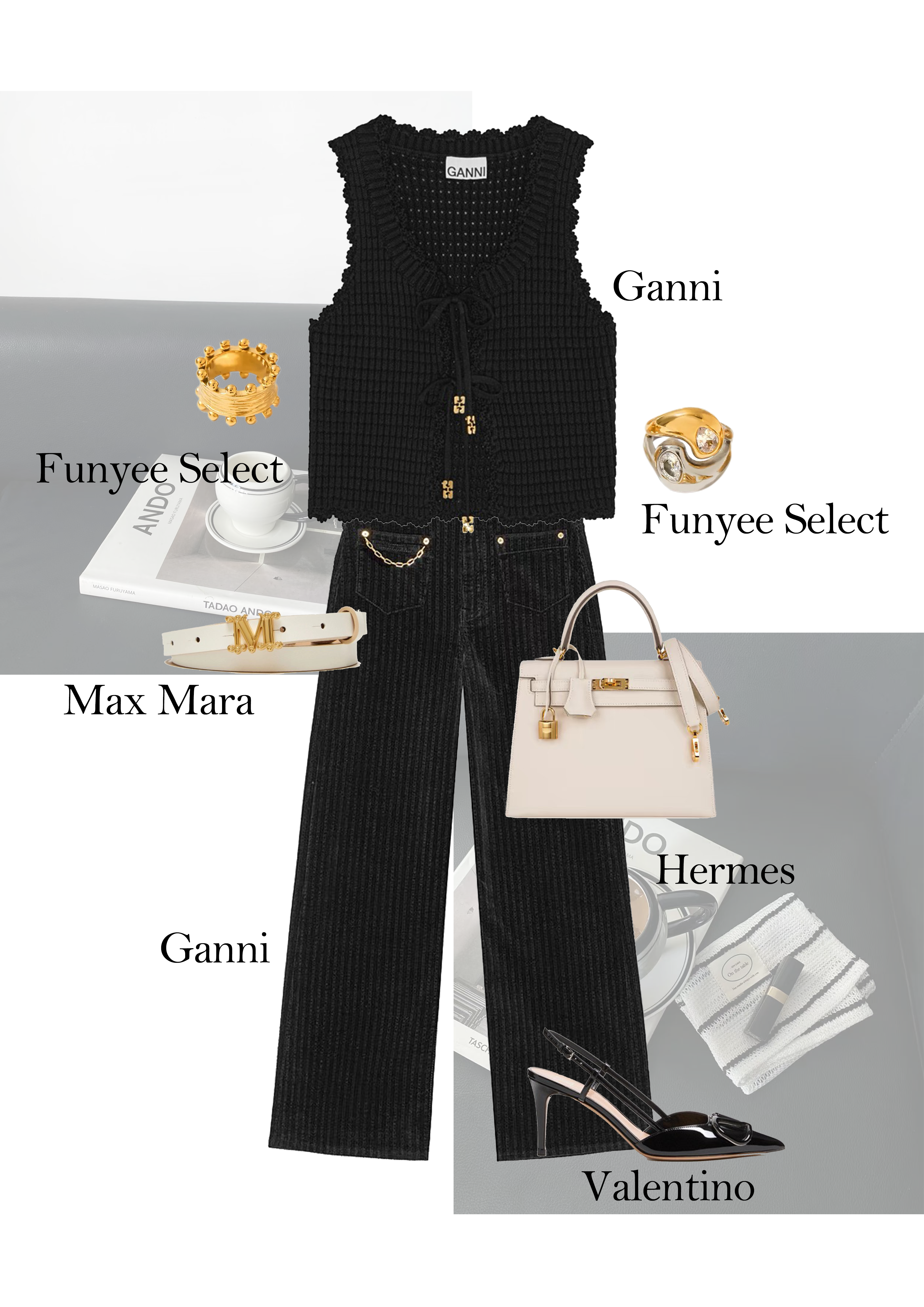 Max Mara x Hermes x Valentino x Ganni