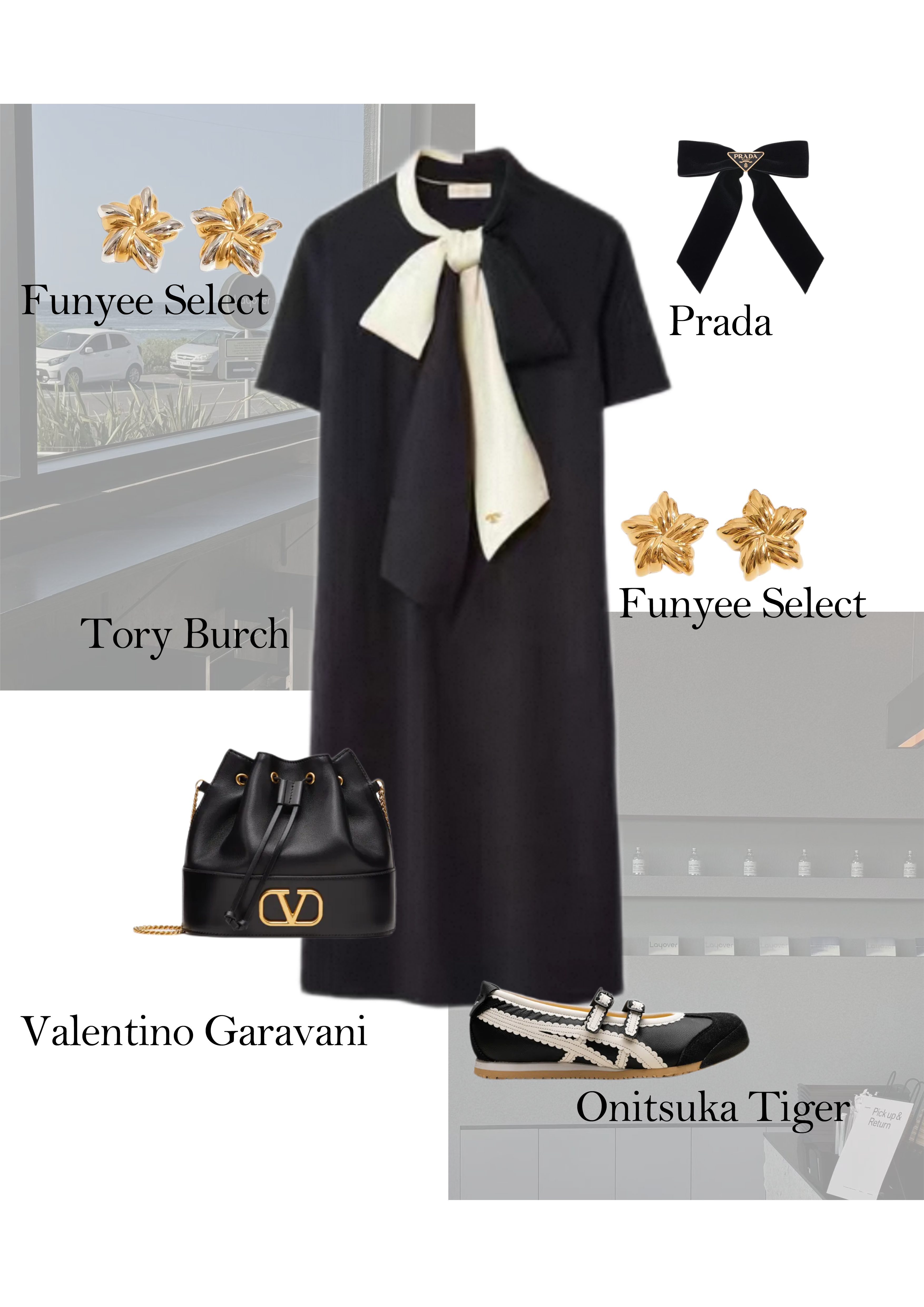 Prada x Tory Burch x Valentino Garavani x Onitsuka Tiger