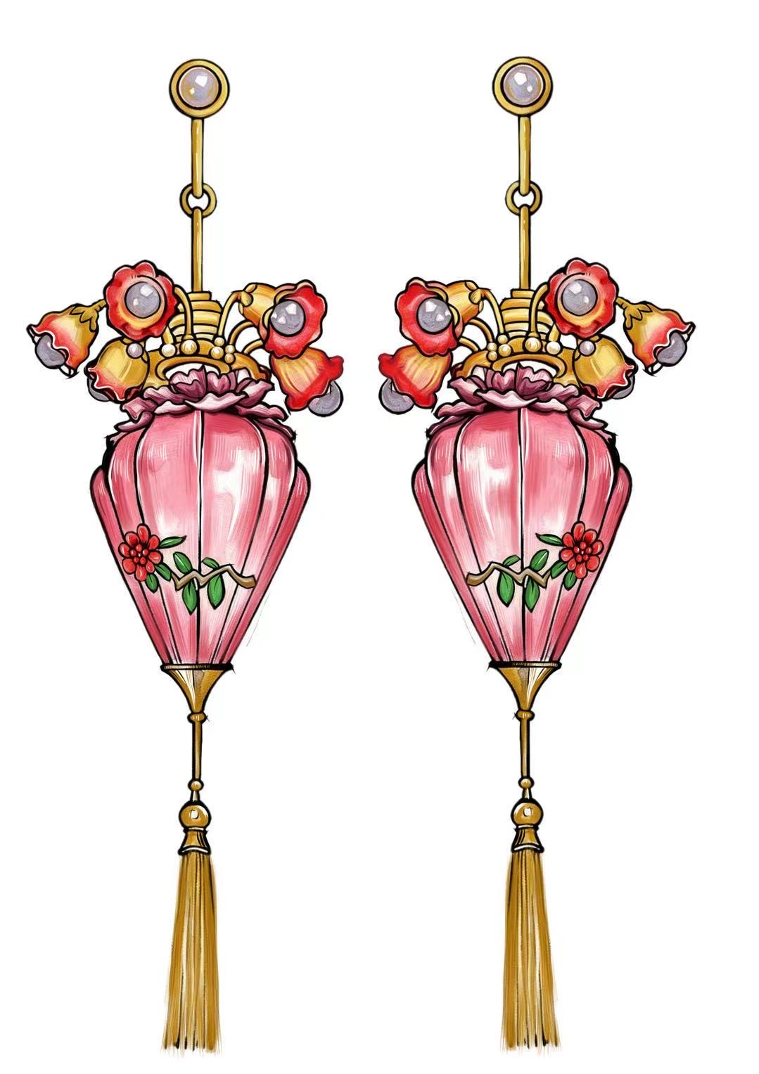 Penang Lantern Earring