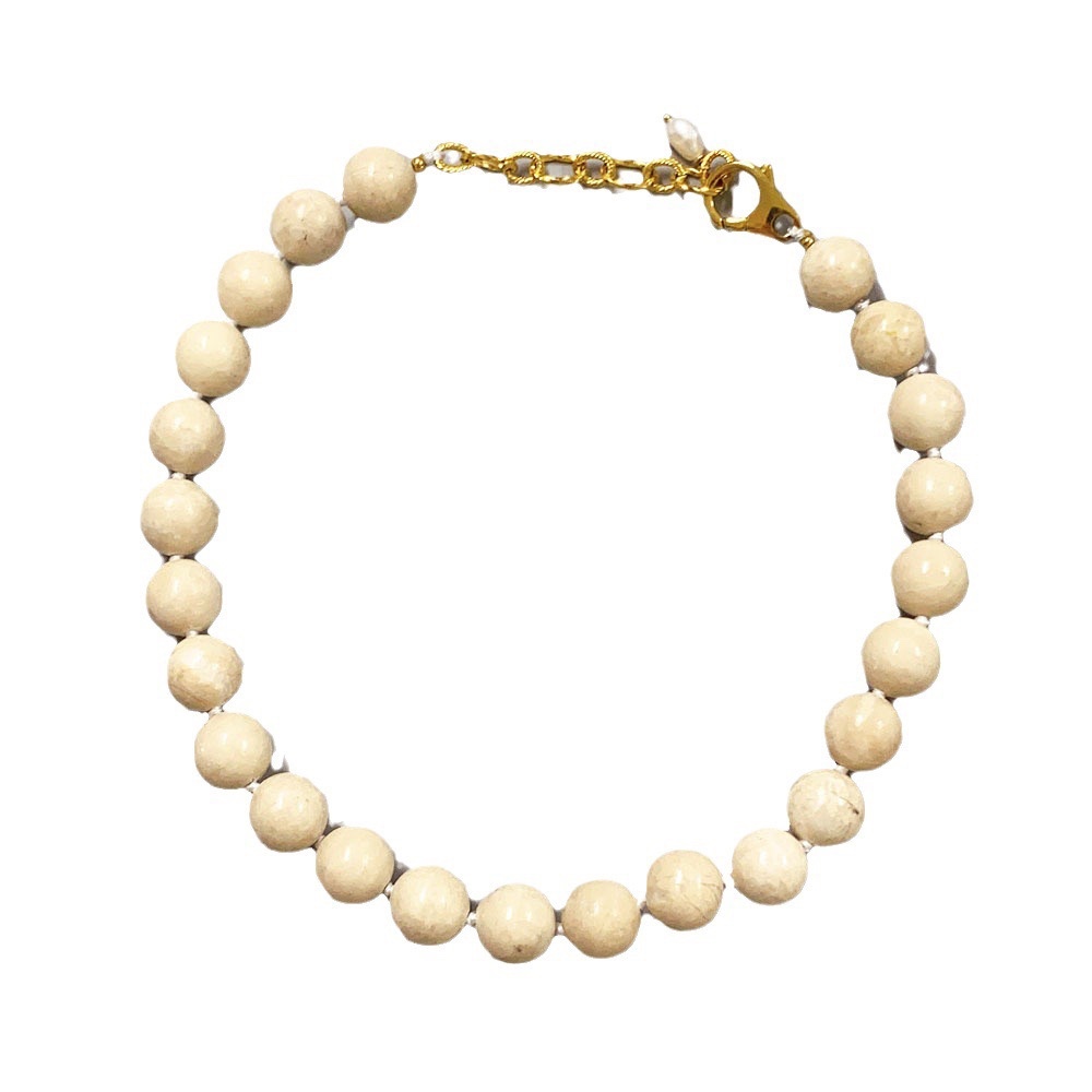 Sandstone Beaded Necklace