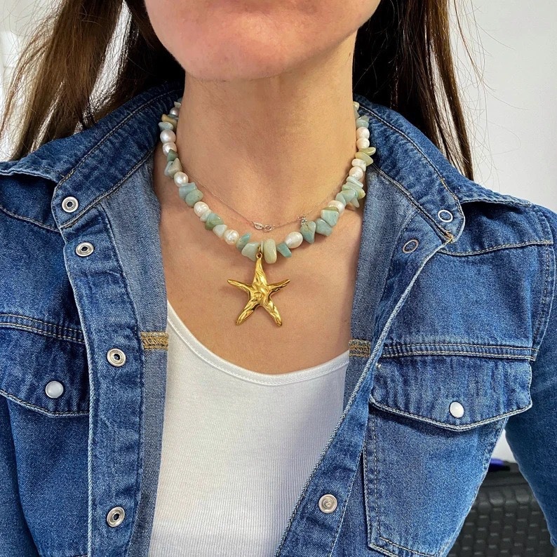 Starfish Pendant Necklace