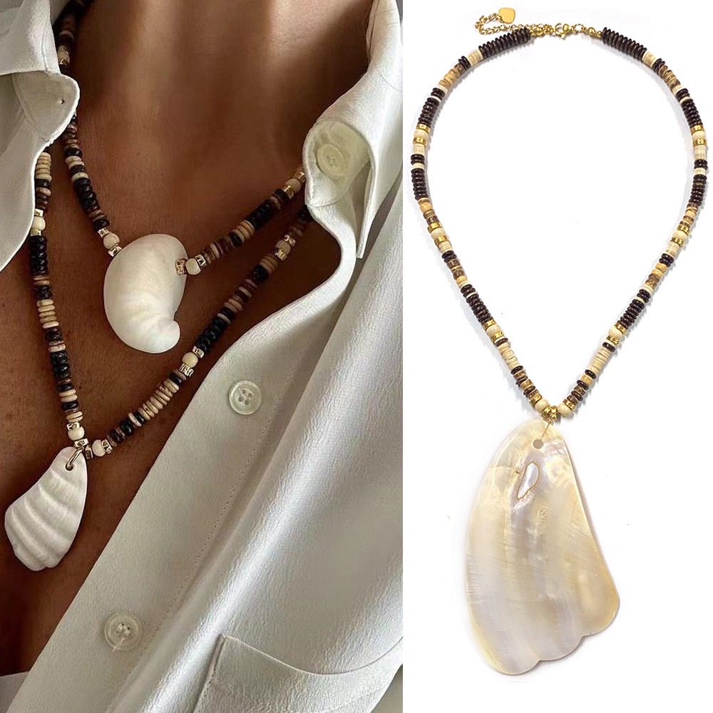 Sea Salt Shell Layered Necklace