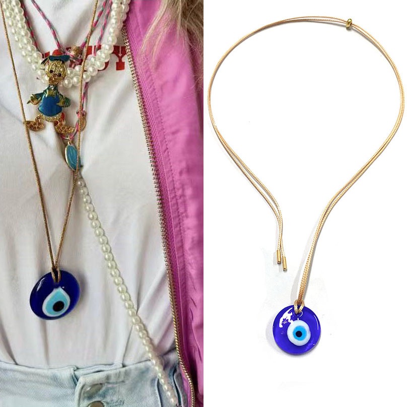Evil Eye Cord Necklace Collection