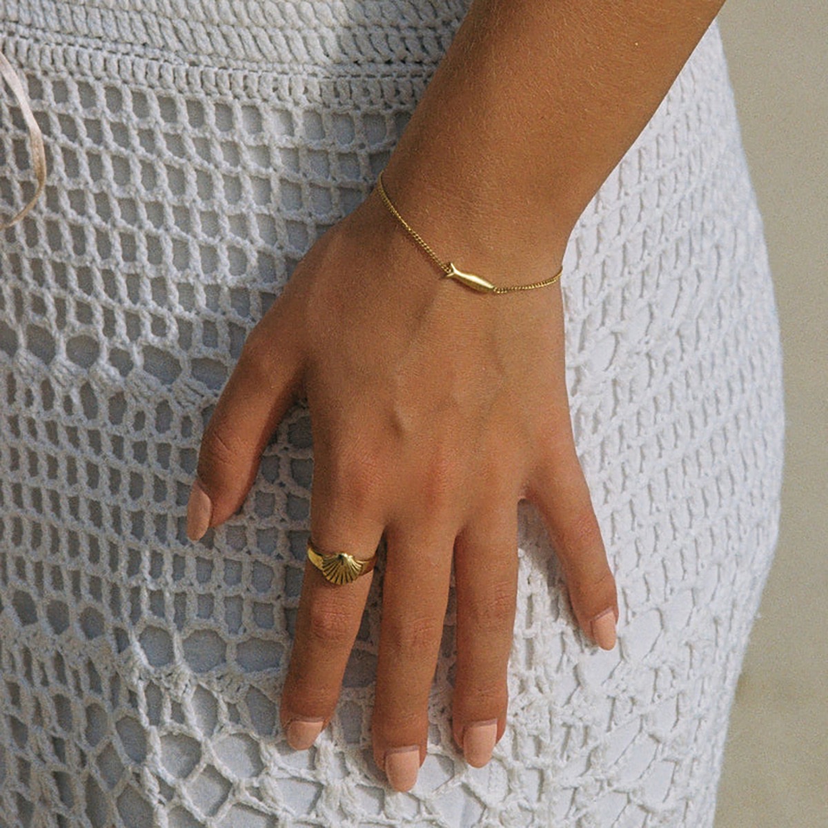 Minimal Fish Bracelet