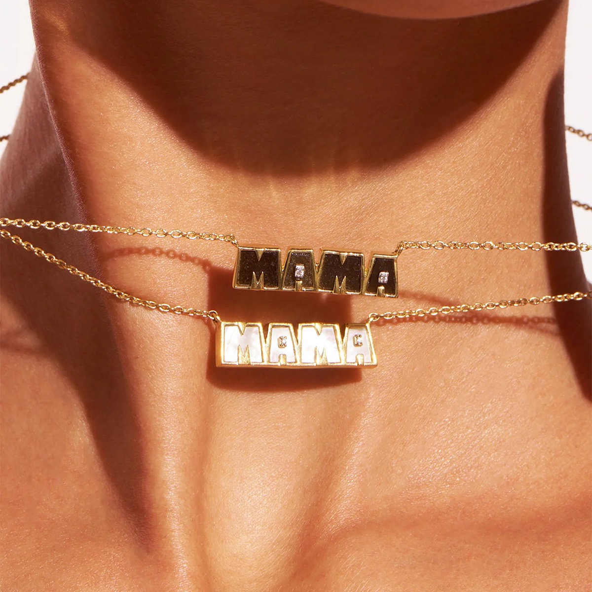 Mama Letter Necklace
