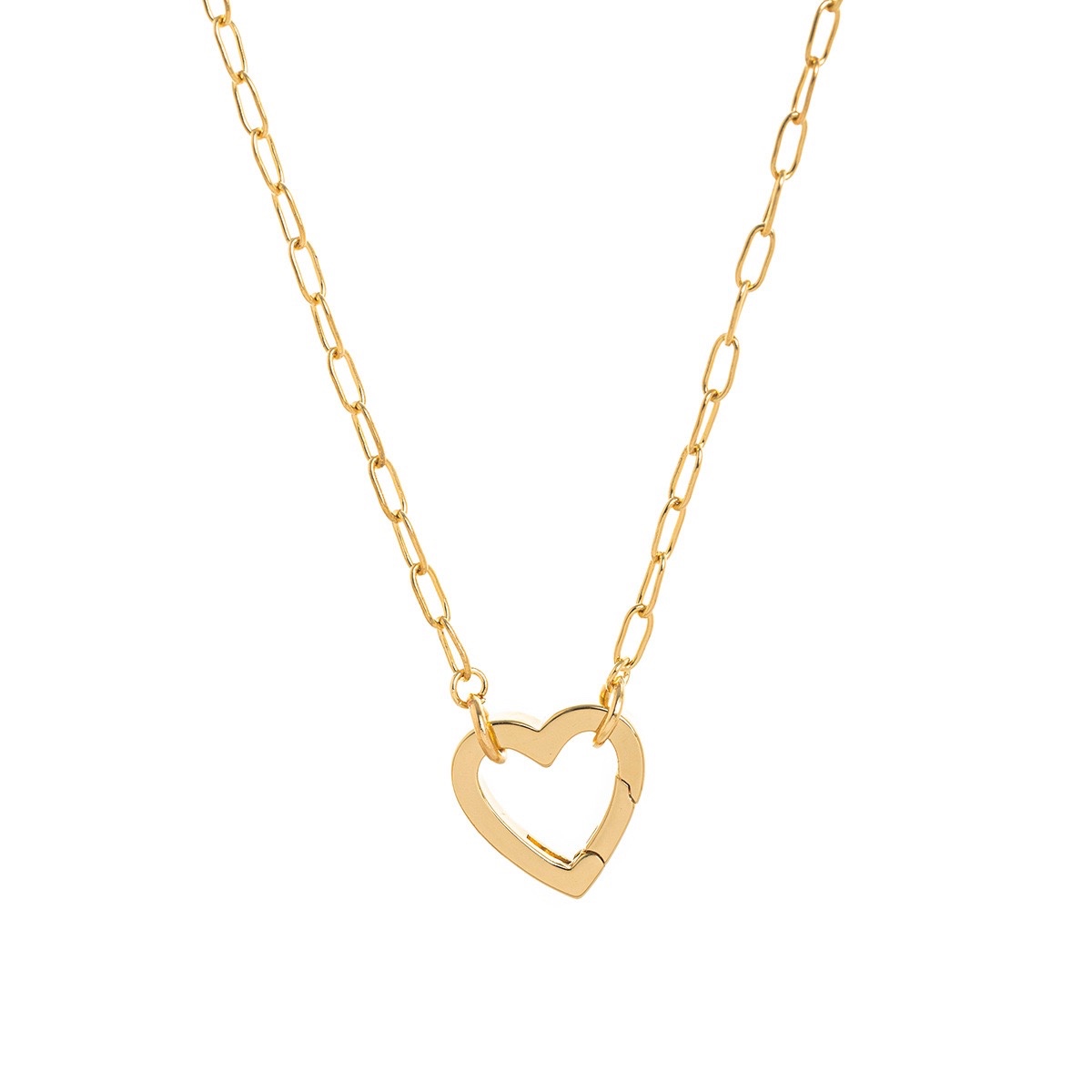 Modular Connector Paperclip Chain Necklace & Bracelet Collection