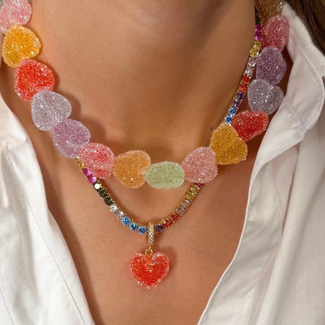 Crystal Heart Jewelry Collection